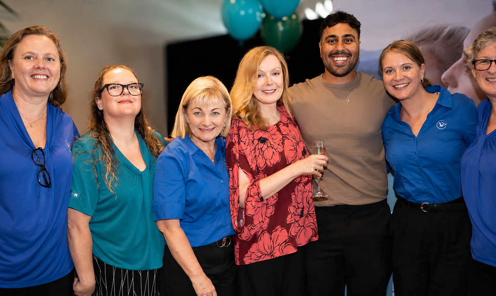 Good Shepherd team together at the Shining Together gala for Jenny's Place