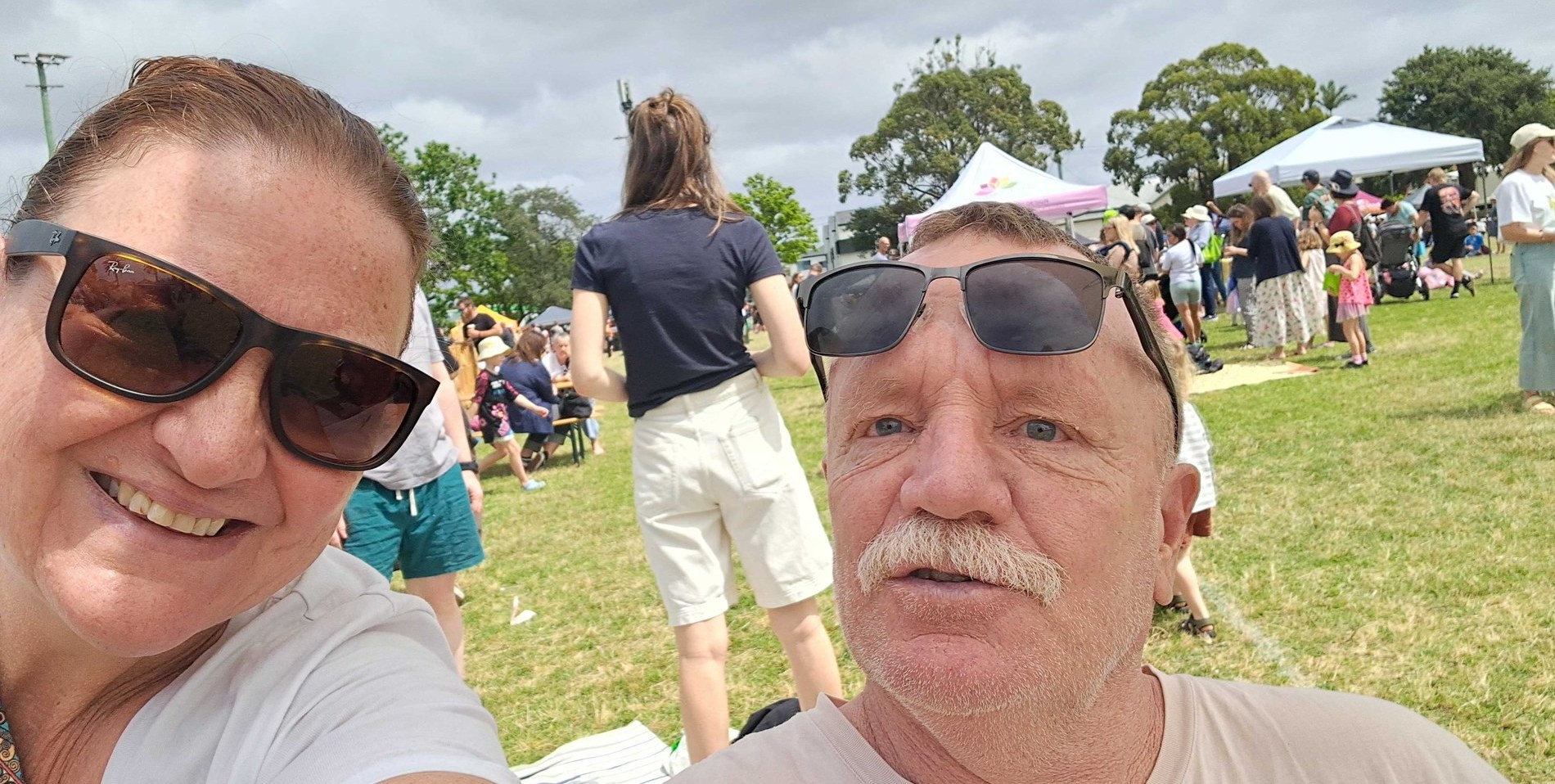 Good Shepherd founders at a community event