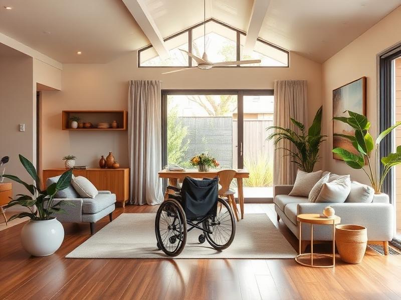 A bright, accessible SIL home interior